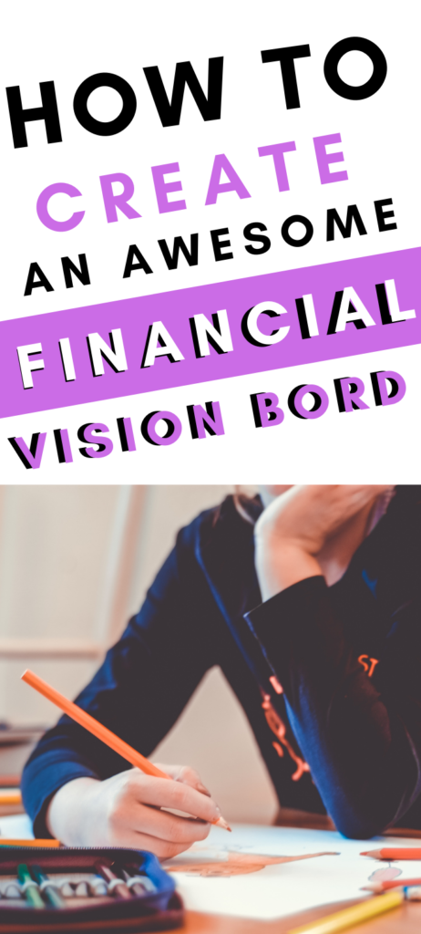 how to create a money vision board for financial success