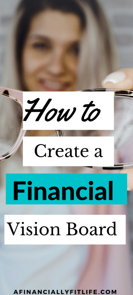 how to create a financial vision board
