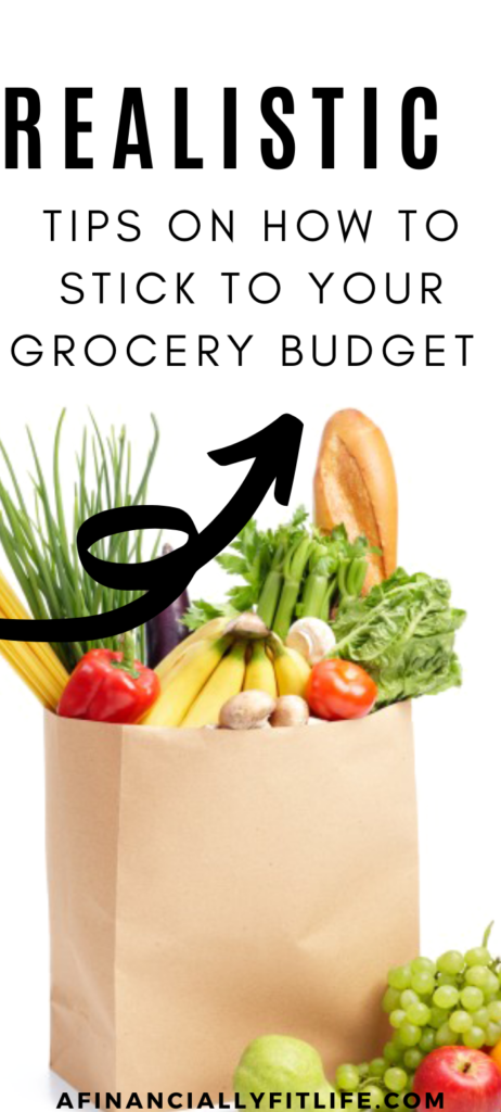 tips on how to stick to your grocery
 budget