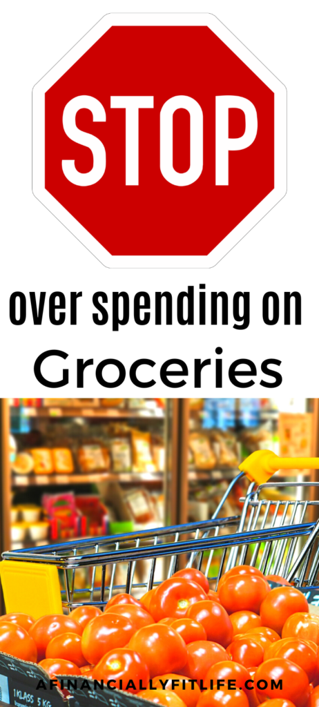stop over spending on groceries 